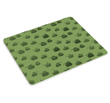 Tapis de souris gamer modèle de véhicule militaire - TenStickers