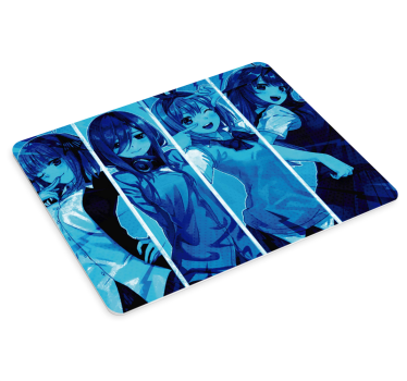 tapis de souris pour gamer Anime filles bleu - TenStickers