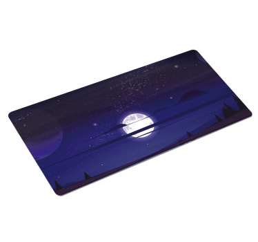 Tapis de souris original scène nocturne au clair de lune - TenStickers
