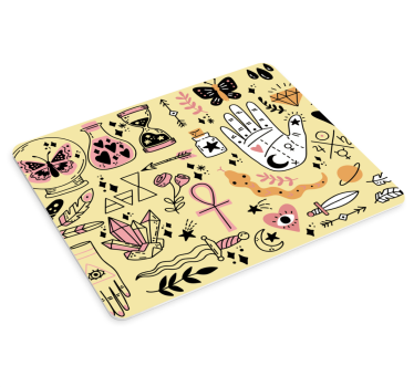 Tapis de souris original collection symboles mystiques - TenStickers