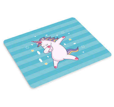 Tapis de souris animé licorne dansante - TenStickers