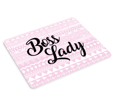 Tapis de souris citation femme d'inspiration - TenStickers