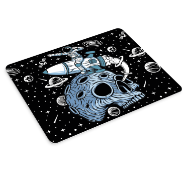 Tapis de souris gamer astronaute sur fusée - TenStickers