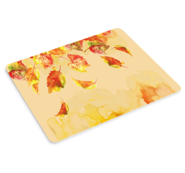 Tapis de souris motif feuilles d'automne tombantes - TenStickers