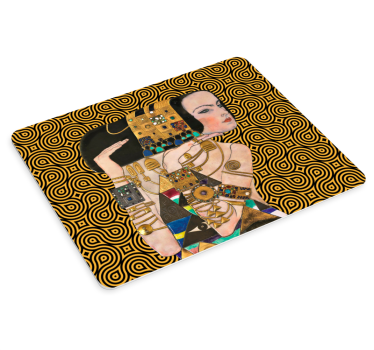Tapis de souris original portrait de femme élégante - TenStickers