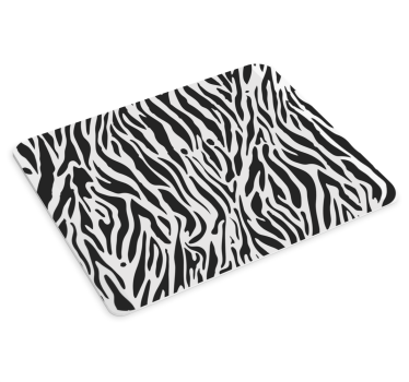 Tapis de souris motif rayures zèbre élégantes - TenStickers