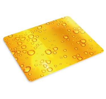 Tapis de souris motif eau perles rafraîchissantes - TenStickers