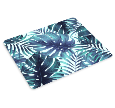 Tapis de souris motif feuille tropicale - TenStickers