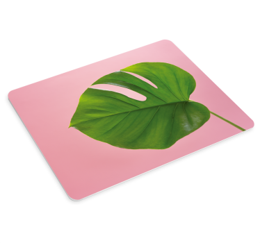 Tapis de souris original feuille de monstera - TenStickers