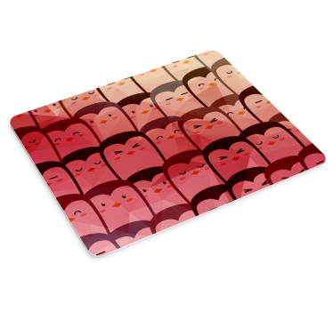 Tapis de souris motif pingouin amusant - TenStickers