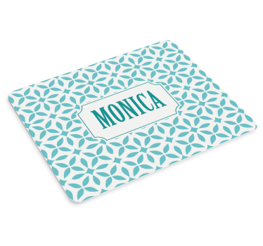 Tapis de souris personnalisable nom élégant - TenStickers