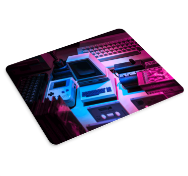 Tapis de souris gamer appareils de jeu rétro - TenStickers