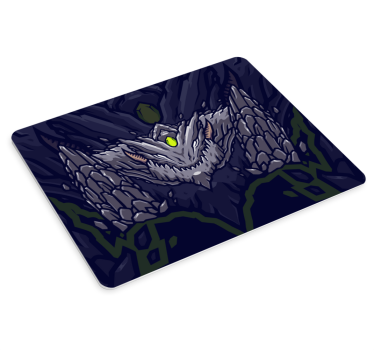 Tapis de souris gamer Émblème de créature mythique - TenStickers