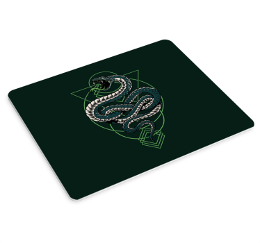 Tapis de souris gamer illustration de serpent détaillée - TenStickers