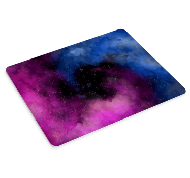Tapis de souris motif éclaboussures cosmiques - TenStickers