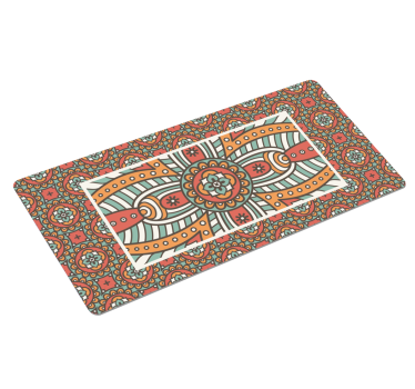 Tapis de souris motif œuvre de mandala vibrant - TenStickers