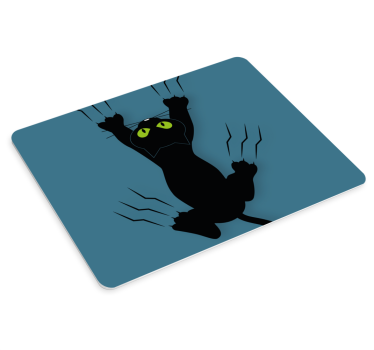 Tapis de souris original chat drôle attrapant le tapis - TenStickers