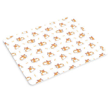 Tapis de souris gamer personnages de renard mignons - TenStickers