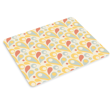 Tapis de souris motif formes abstraites colorées - TenStickers
