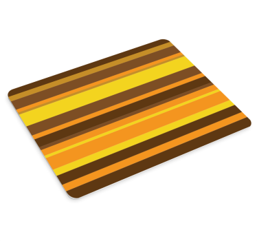 Tapis de souris gamer motif rayé audacieux - TenStickers