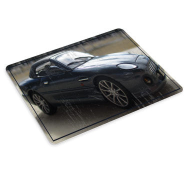 Tapis de souris gamer automobile de course épurée - TenStickers