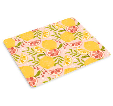 Tapis de souris motif fruits colorés - TenStickers