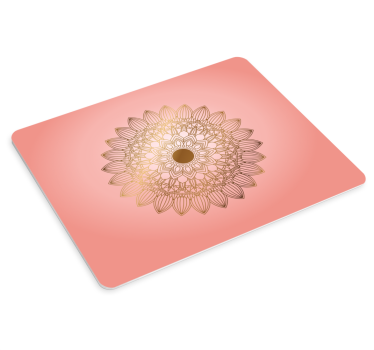 Tapis de souris motif mandala floral élégant - TenStickers