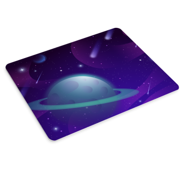 Tapis de souris gamer exploration des planètes galaxie - TenStickers