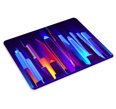 Tapis de souris gamer ville futuriste - TenStickers