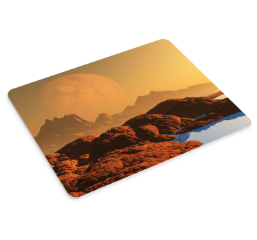 Tapis de souris gamer paysage extraterrestre - TenStickers