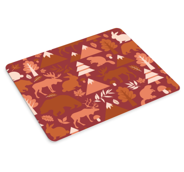 Tapis de souris motif éléments inspirés de la nature - TenStickers