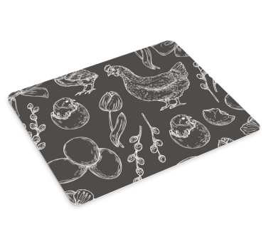 Tapis de souris original motif animaux de la ferme - TenStickers