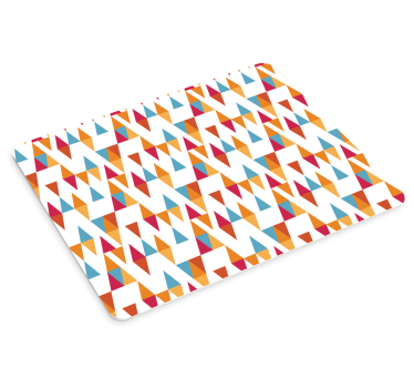 Tapis de souris motif configurations géométriques vives - TenStickers