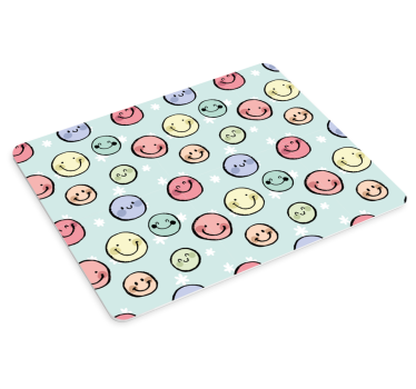 Tapis de souris motif des smileys ludiques - TenStickers