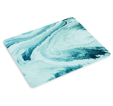 Tapis de souris motif tourbillon aquatique marbré - TenStickers