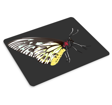 Tapis de souris original illustration de papillon stylisé - TenStickers