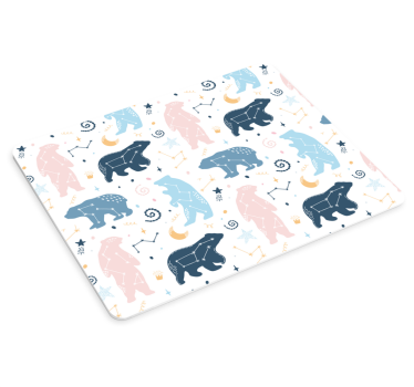 Tapis de souris motif ours ludique - TenStickers