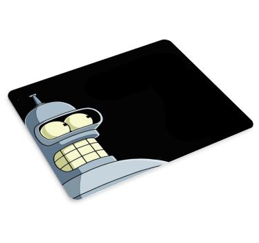 Tapis de souris gamer portrait de personnage robot - TenStickers