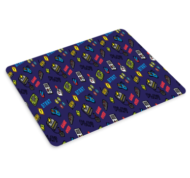 Tapis de souris gamer motif joystick ludique - TenStickers