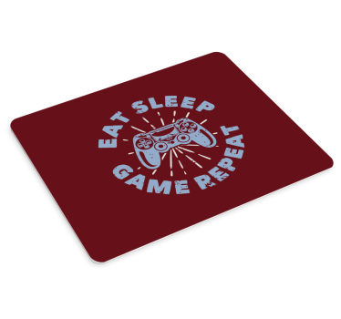 Tapis de souris gamer citation sur le style de vie gamer - TenStickers