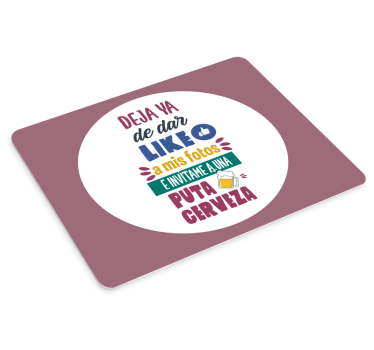 Tapis de souris citation invitation sociale amusante - TenStickers