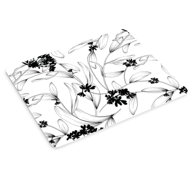 Tapis de souris motif inspiration feuilles botaniques - TenStickers