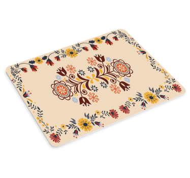 Tapis de souris motif floral décoratif - TenStickers