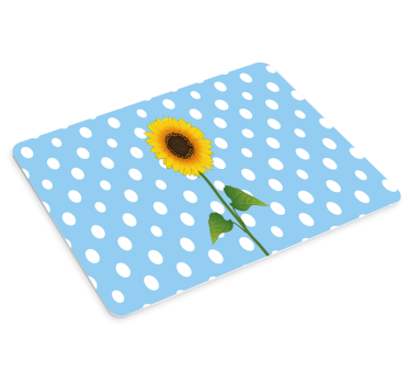 Tapis de souris original concept de tournesol vibrant - TenStickers