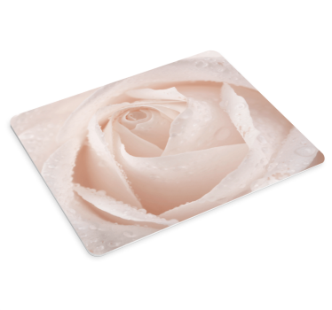 Tapis de souris original fleurs délicates en gros plan - TenStickers