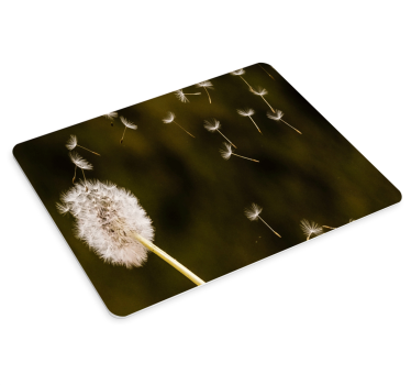 Tapis de souris xxl graines de pissenlit délicates - TenStickers