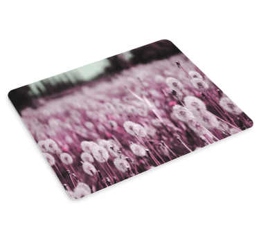 Tapis de souris original champ de pissenlits esthétique - TenStickers