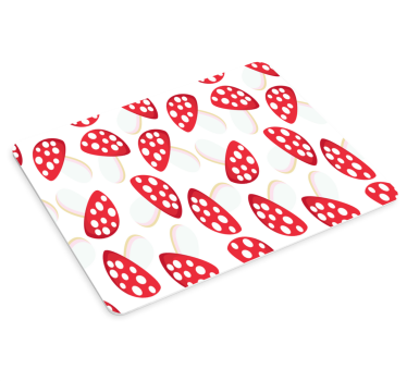 Tapis de souris motif champignon rouge - TenStickers