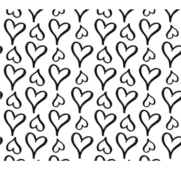 Tapis de souris motif cœur ludique - TenStickers