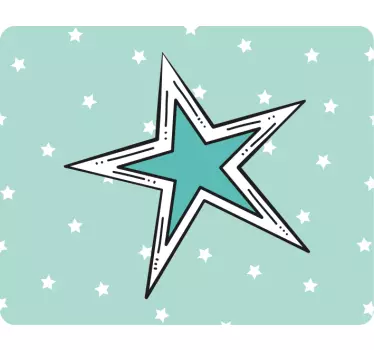 Tapis de souris motif fond étoilé - TenStickers